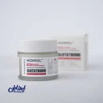 کرم بایو اینتنس گلوتاتیون مدی پیل در کاسه شیشه ای مات 50 گرمی