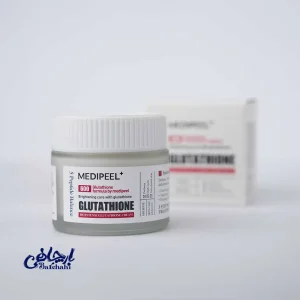 کرم بایو اینتنس گلوتاتیون مدی پیل در کاسه شیشه ای مات 50 گرمی